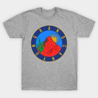 Grand Canyon Vintage Travel Decal T-Shirt